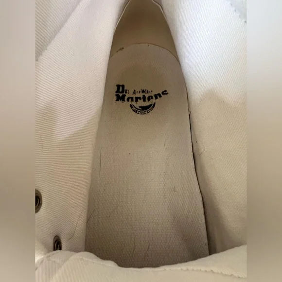 Dr. Martens Combs Platform Boot - Women's (Bright White) - Picture 10 of 15